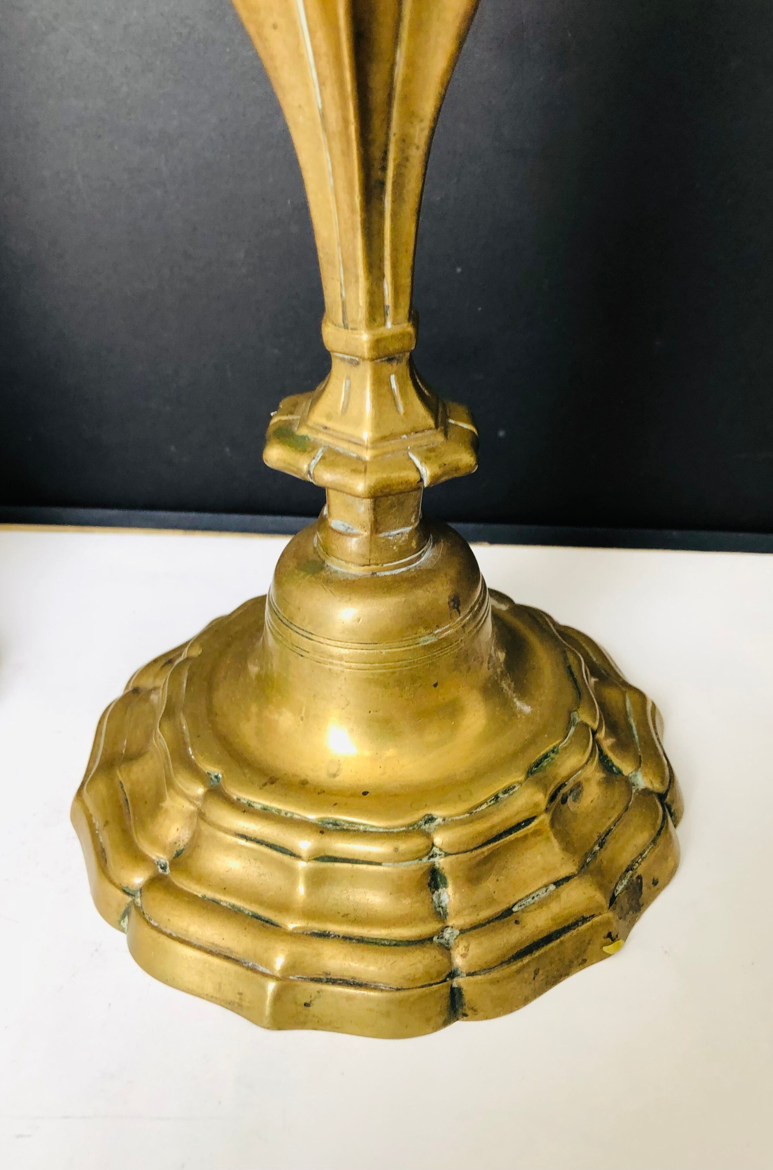 Pair of torches or candlesticks