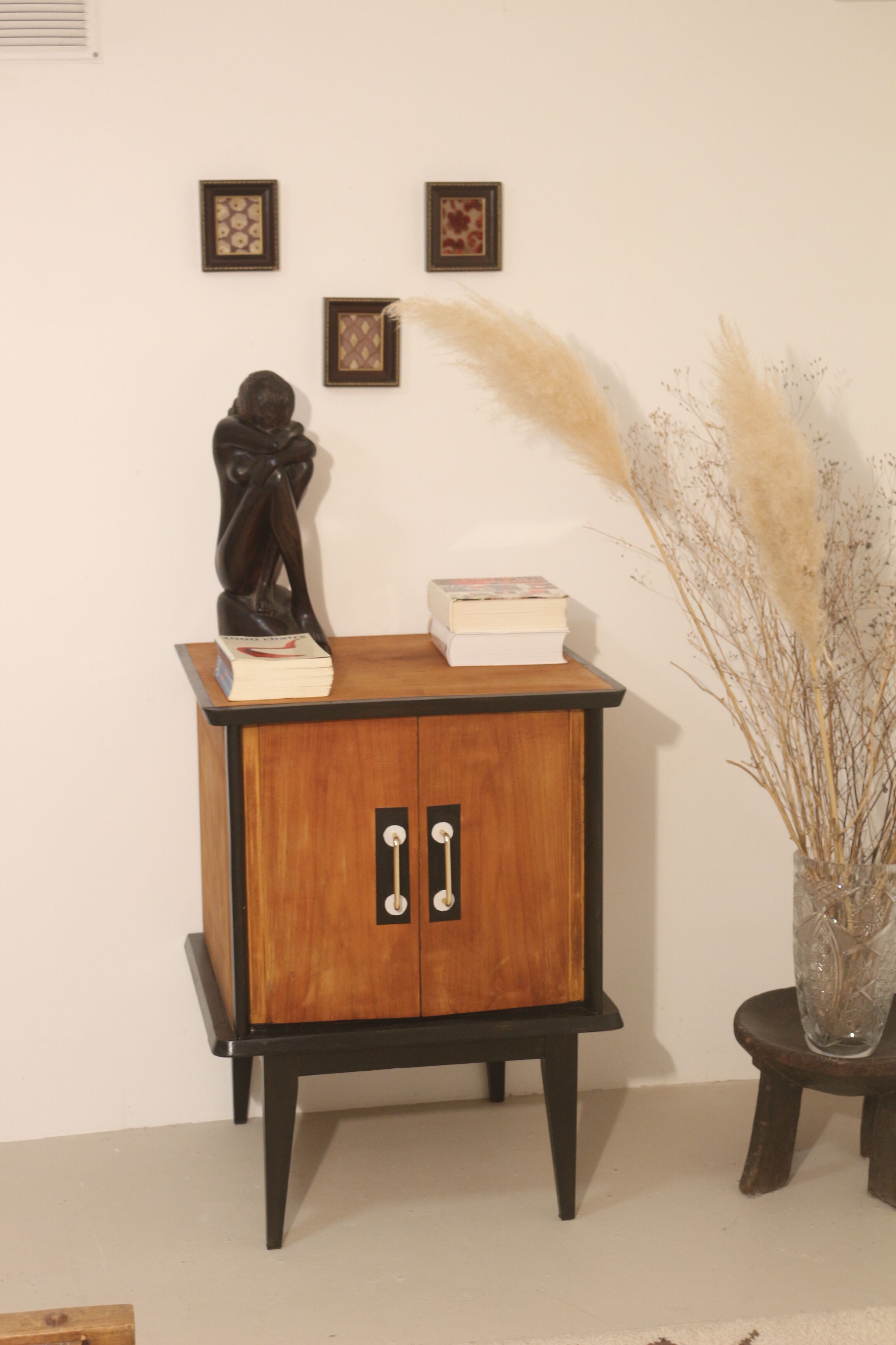 60's vintage chest of drawers, restyled