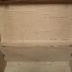 Antique travel trunk