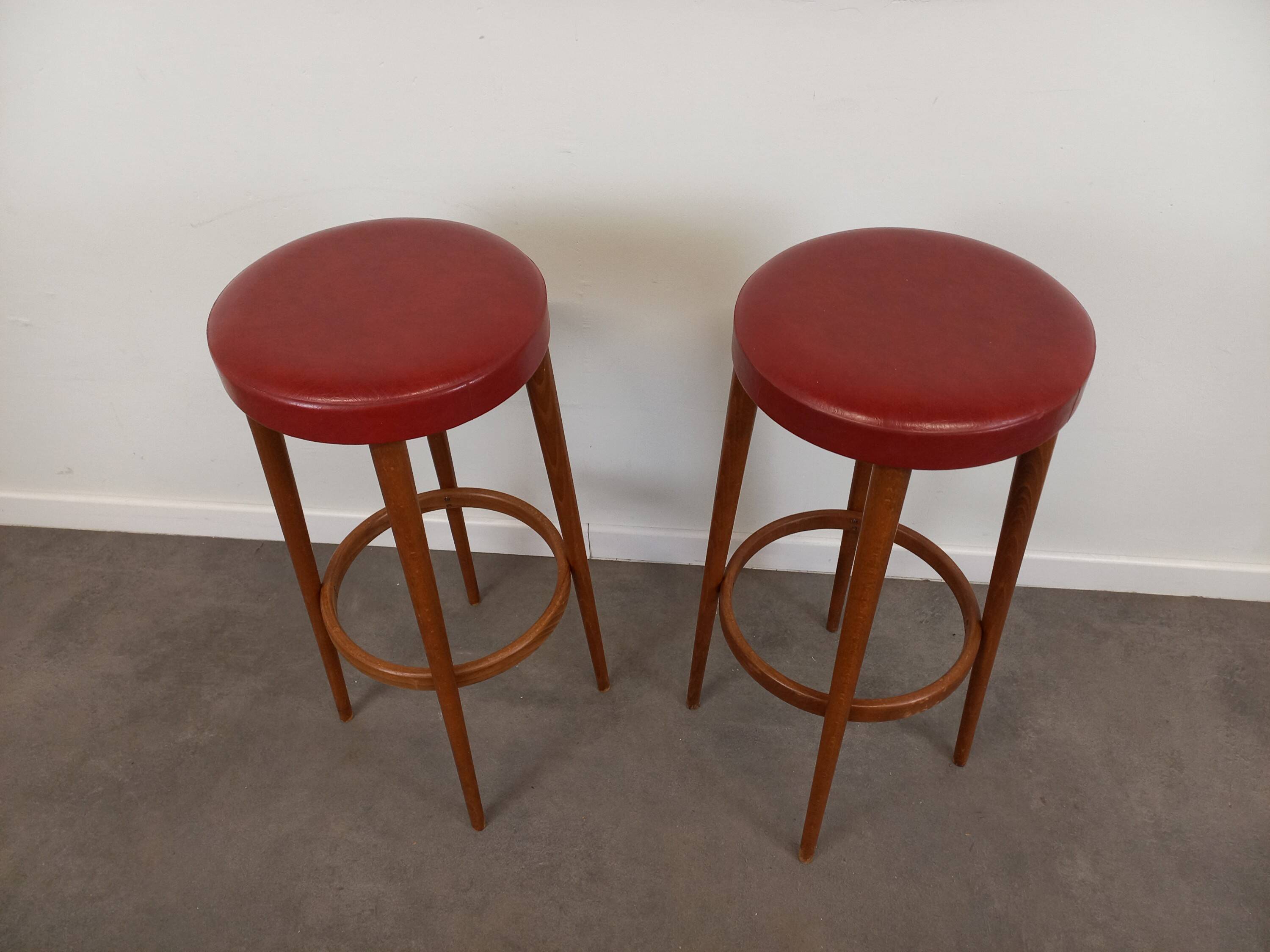 Pair of vintage bar stools