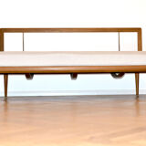 Méridienne en teck danois par Peter Hvidt & Orla Mølgaard-Nielsen pour France & Søn années 1960