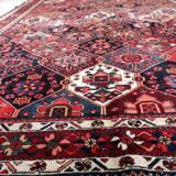 Antique carpet persian bakhtiari handmade 223cm x 301cm 1930s