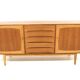 Scandinavian teak and oak enfilade, Sweden, 1960