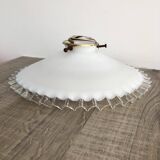 Vintage opaline suspension