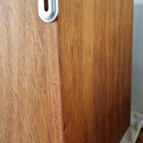 Scandinavian style teak wall or table shelf