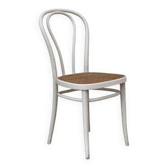 Caned bistro chair