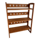 vintage folding librarian's shelf