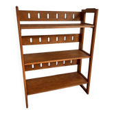 vintage folding librarian's shelf