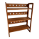 vintage folding librarian's shelf