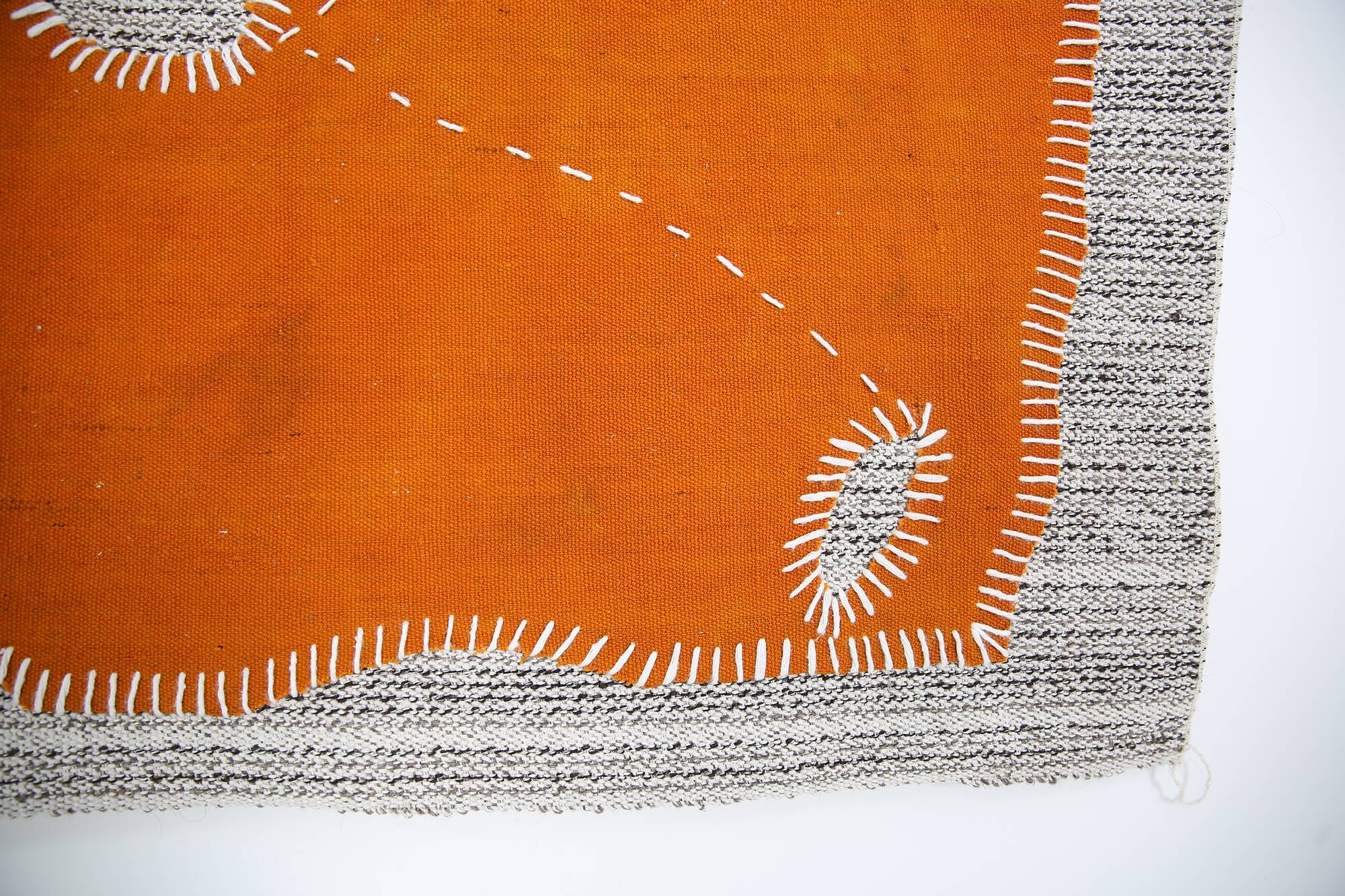 Vintage Anatolian Wall Tapestry Rug, Wall Textile Art, 90x106 Cm
