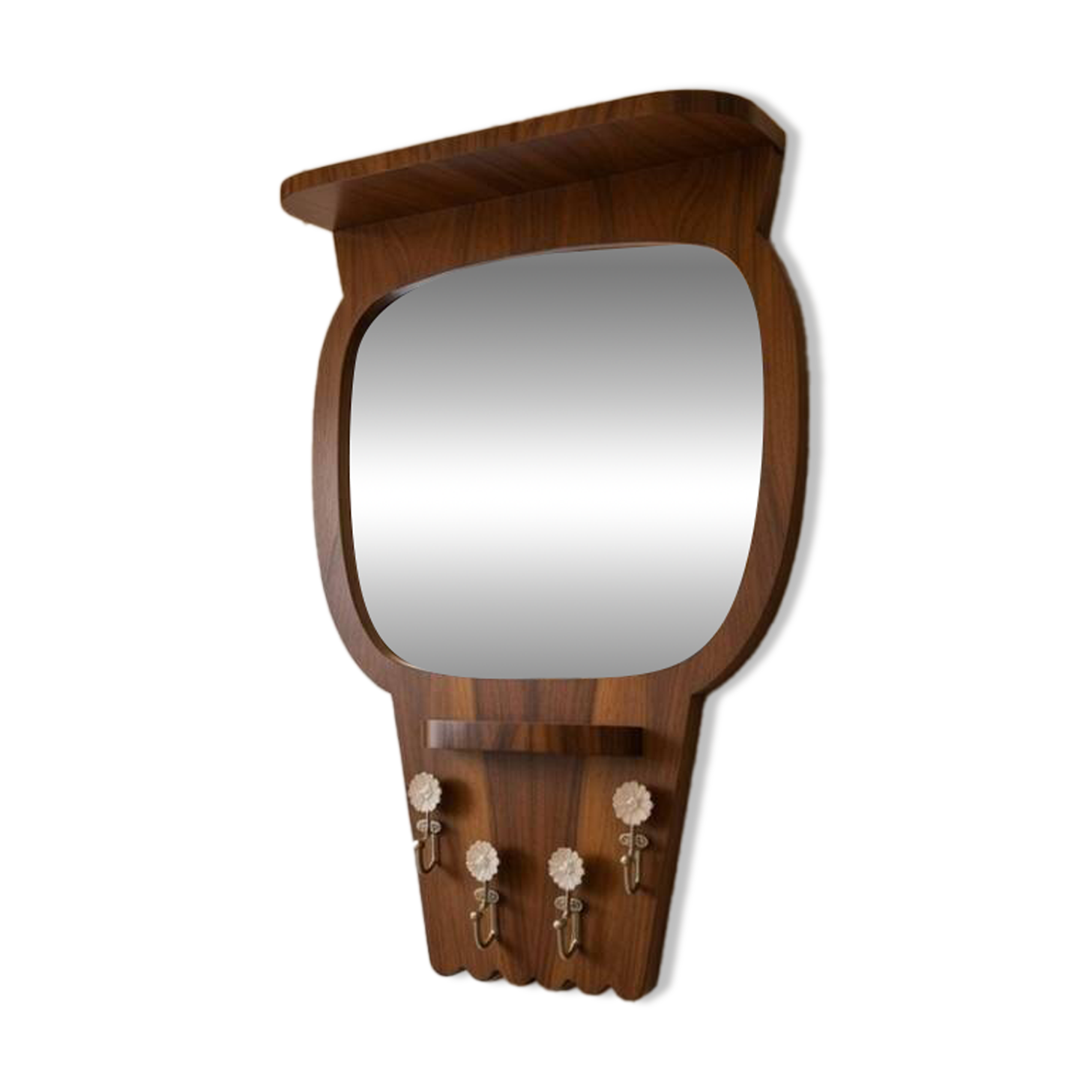 Art Deco mirror wardrobe, Poland, 1940s