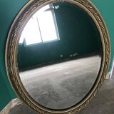 Miroir ovale Napoleon III