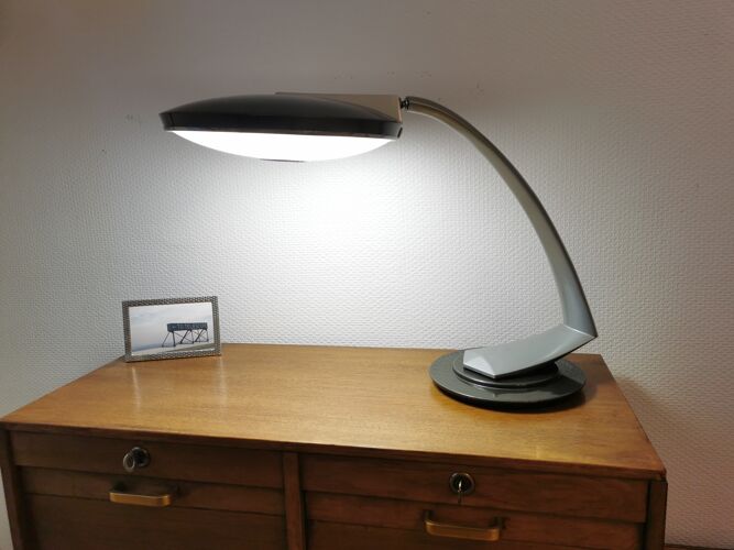 Lampe de bureau Boomerang par Fase, 1970