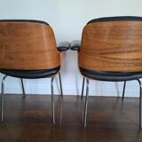 Paire de fauteuils Tecta D48
