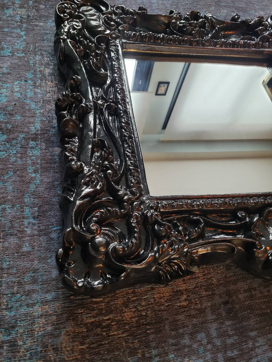 Baroque stucco mirror