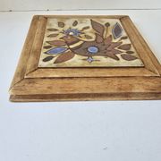 Trivet Tile in the style of Roland Zobel The Cyclades Anduze