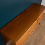 Retro teak & walnut maple mid century sideboard 1960s