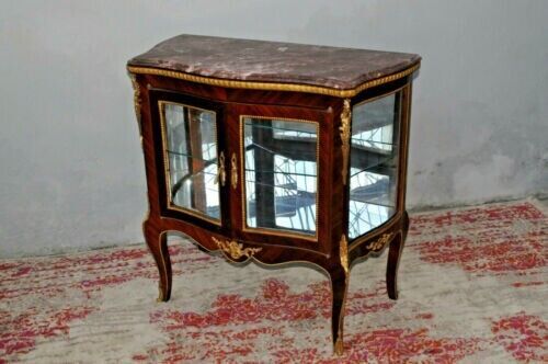 Louis XV style display cabinet