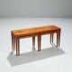 3 tables gigognes en teck par Severin Hansen pour Haslev, Danemark 1960