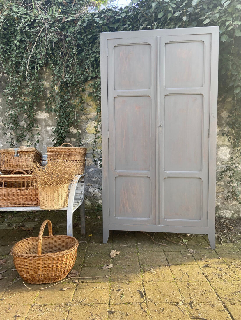 Old parisian wardrobe