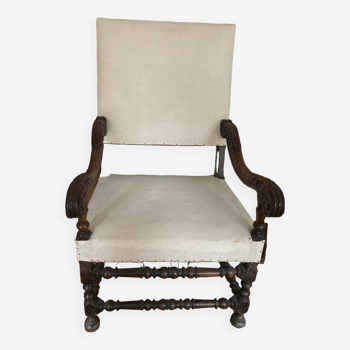 Fauteuil d'époque Louis XIII ,Louis XIV