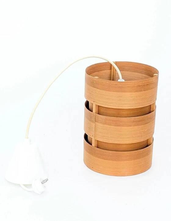 Suspension by Hans-Agne Jakobsson in pine veneer for AB Ellysett, Sweden 1960.