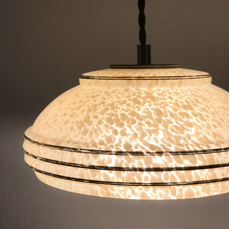 Clichy glass pendant lamp