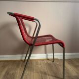 Chaise vintage Scoobidou rouge