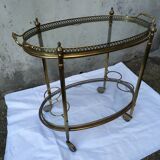 Golden rolling bar dessert