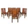 A SUPERB 20thC SET OF EIGHT ILMARI TAPIOVAARA LEATHER DINING CHAIRS c.1950