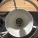 Vintage designer aluminum pendant light