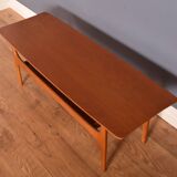 Table basse Jentique en teck des années 1960