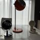 Set of various space-age eyeball lamps.