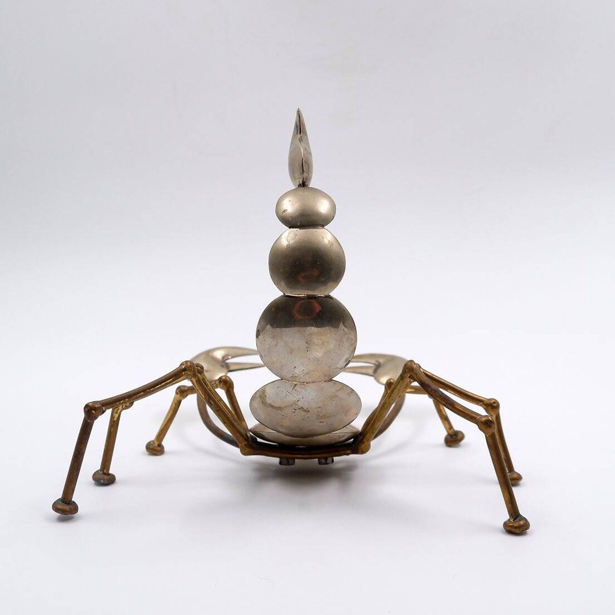 Brass and metal scorpion - 1970s