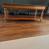 Cherry wood coffee table from the 80s