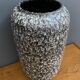 large Ceramic Black and White vase by Scheurich Germany model 546-40