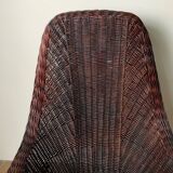 Mid-Century Wicker Armchair