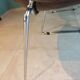 4 Vintage Space Age Chocolate Brown & Chrome Chairs 1970