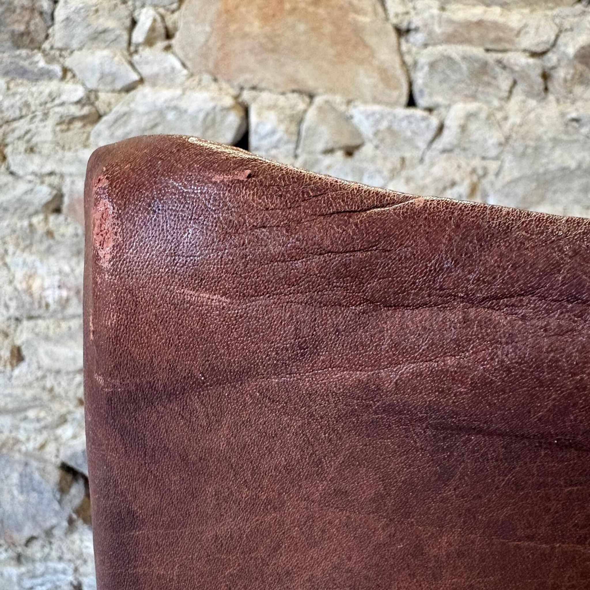 2 leather chairs Diana by Karin Mobring for IKEA, 1970