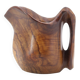 Decorative wooden pitcher signed Falcon Spain, 60s