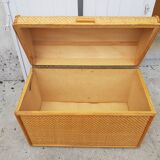 Vintage rattan box