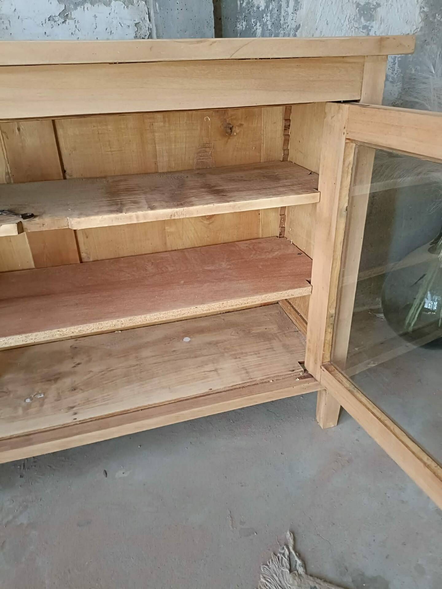 Buffet vitrine 