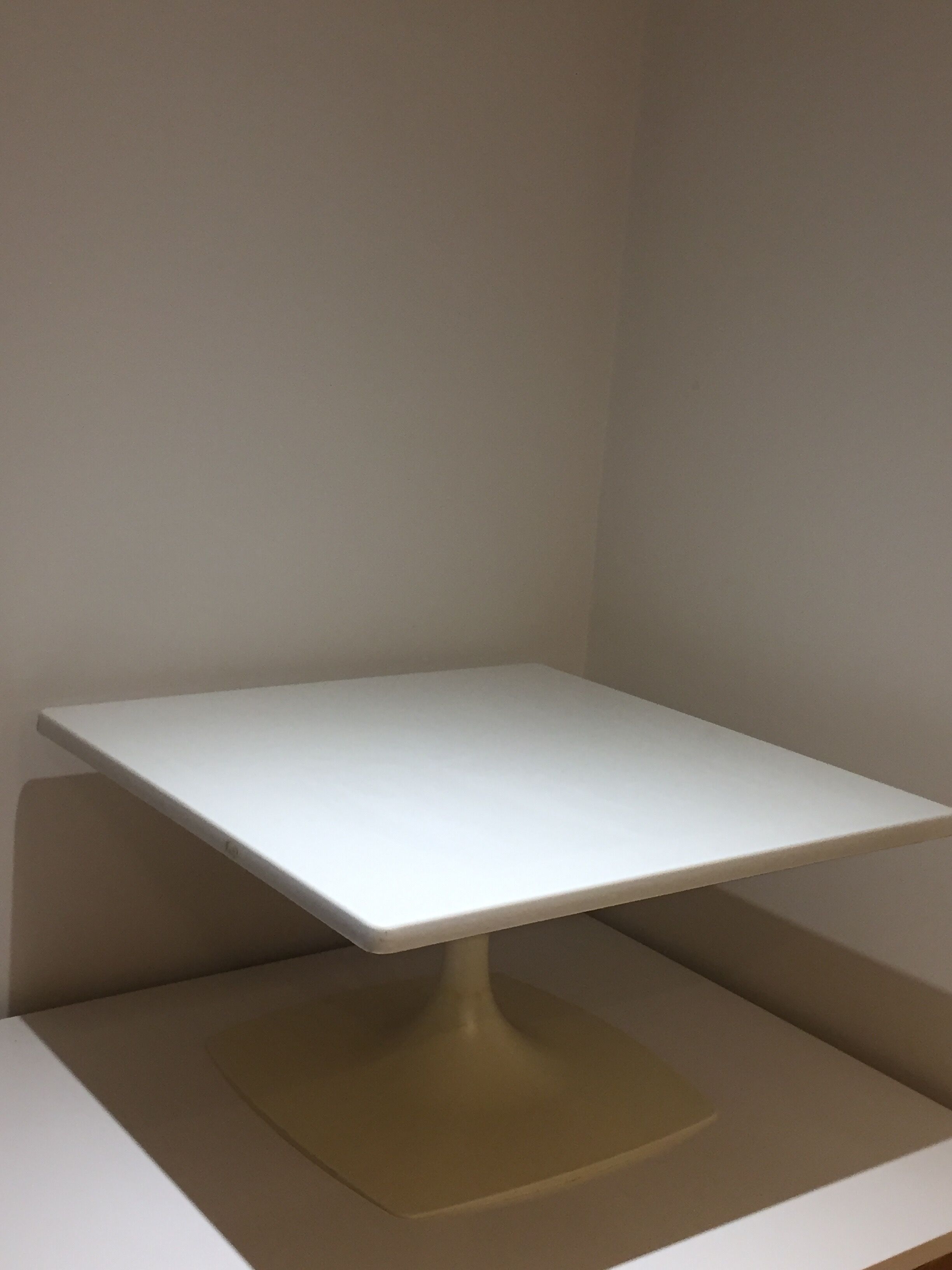 Coffee table tulip feet Stamp Nurieux, France, year 1970