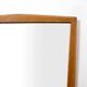 Oak mirror from the 60s, 84 x 38.5 cm.