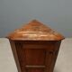 Corner cabinet in walnut, Italy, late 19th century