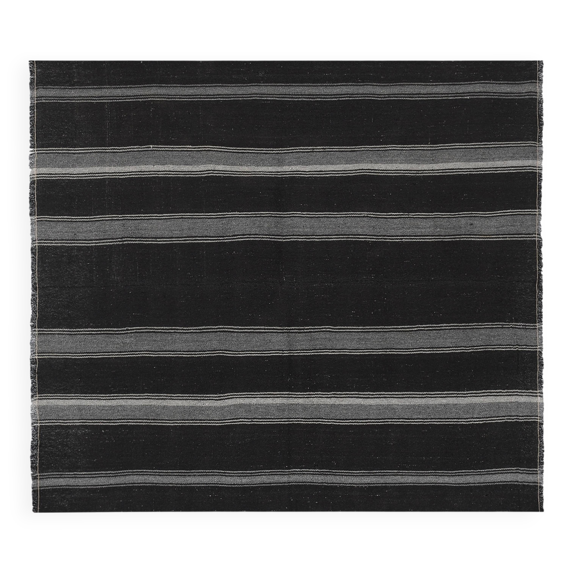 Vintage Turkish Oushak Rug Handwoven 203x220 cm