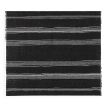 Tapis vintage turc de oushak tissé à la main 203x220 cm