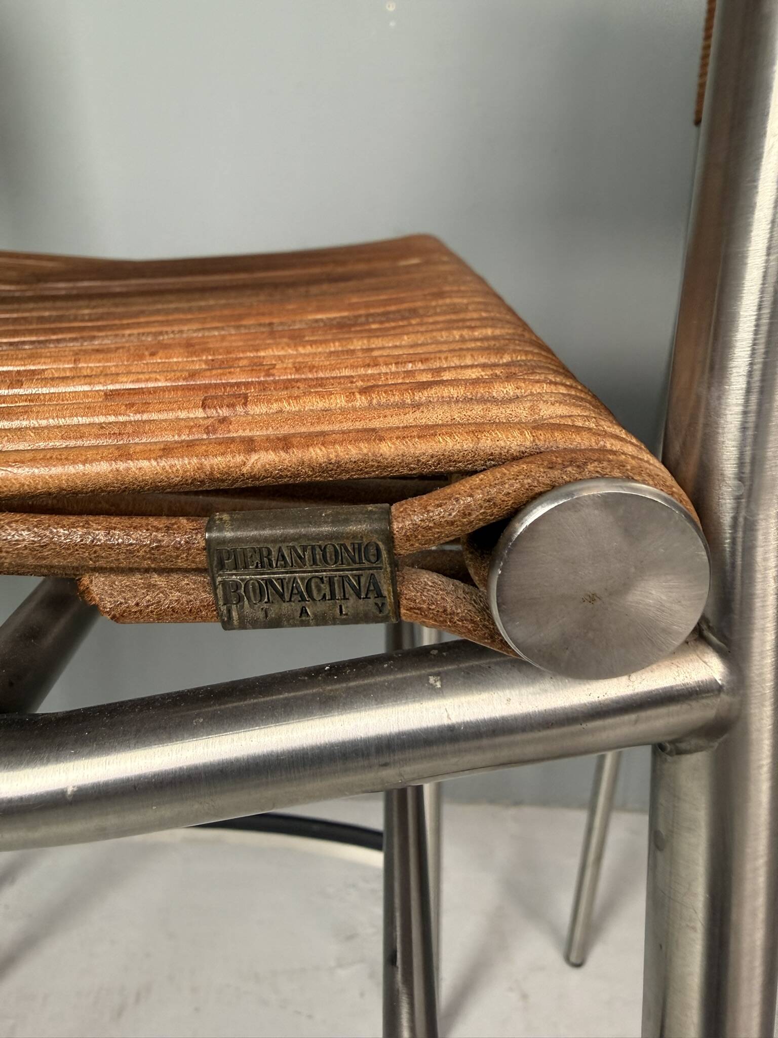 Ensemble de quatre tabourets de bar "Miss B", Tito Agnoli, Italie, 1997