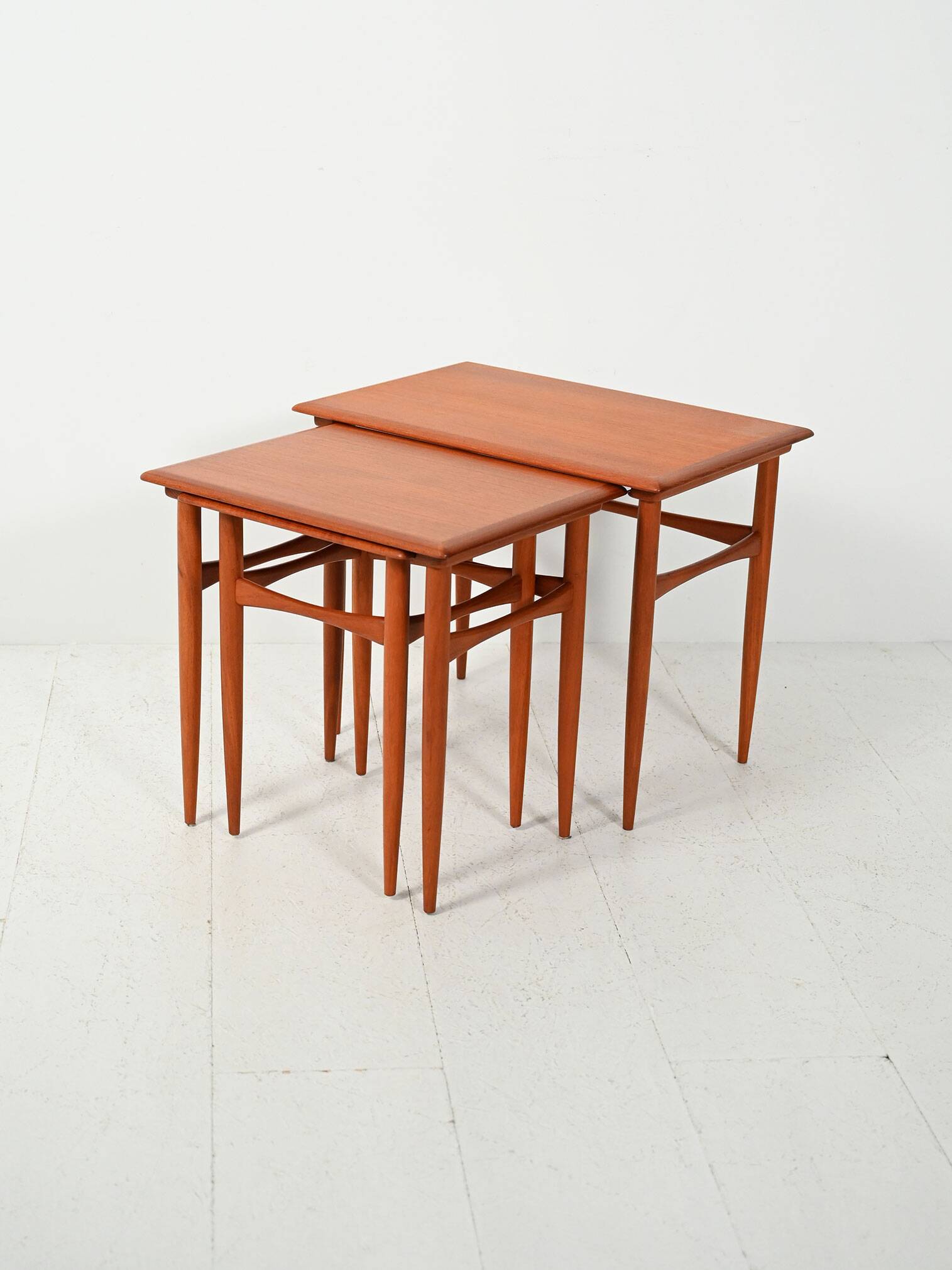 Scandinavian nesting tables from the 1950s–60s