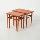 Scandinavian nesting tables from the 1950s–60s